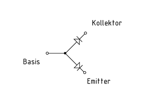 Ersatzschaltbild eines Transistors