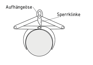 Greifer für rundes Stückgut
